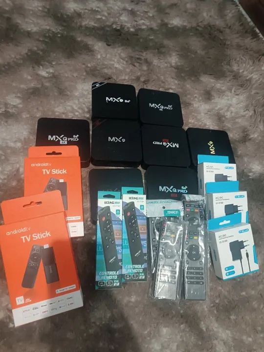 MXQ Pro - MX9 - e Acessórios tudo 100%