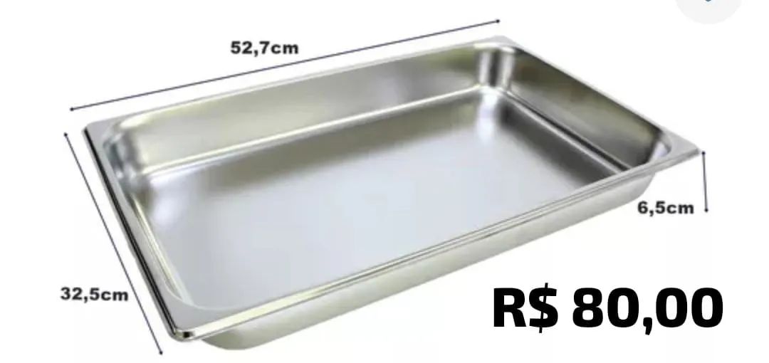 Bandejas de Aço Inox para cozinha - Foto 5