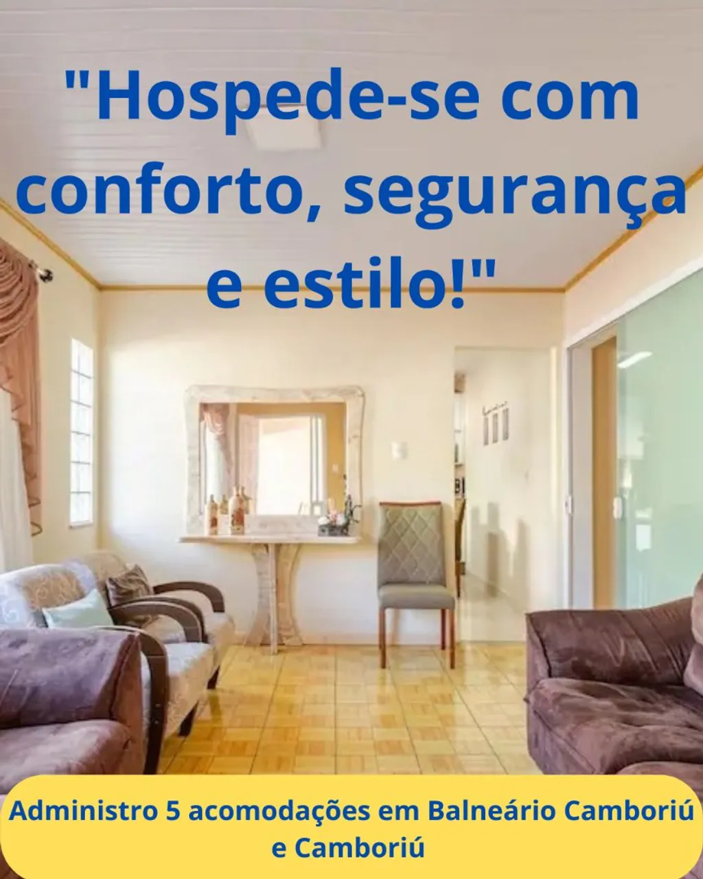 Casas e Aptos por dia em Balneário Camboriú e Camboriú.