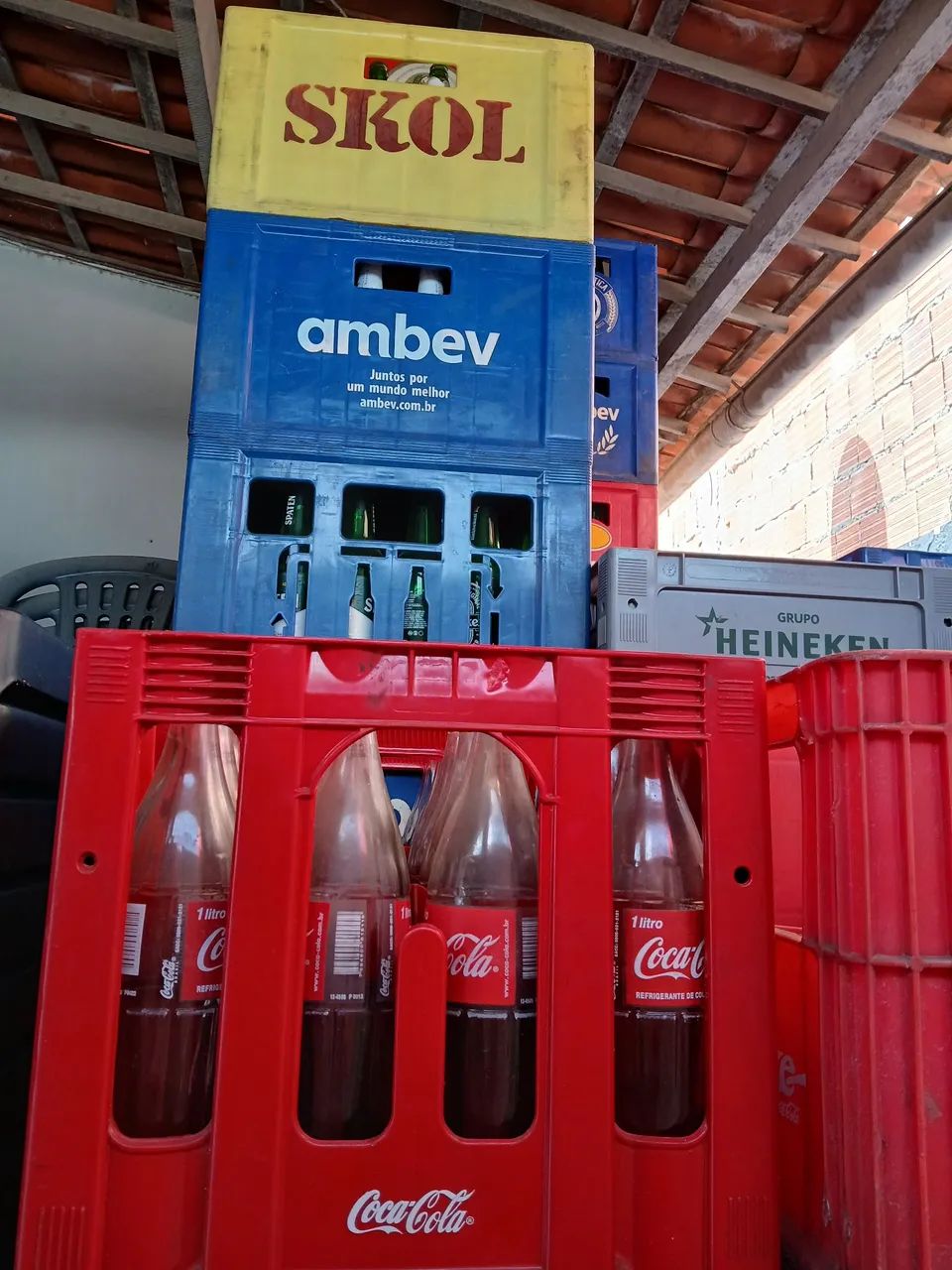 Cx de cerveja 600 ml