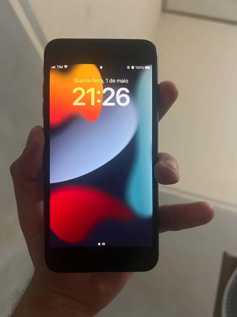 iPhone 8plus 126gb preto