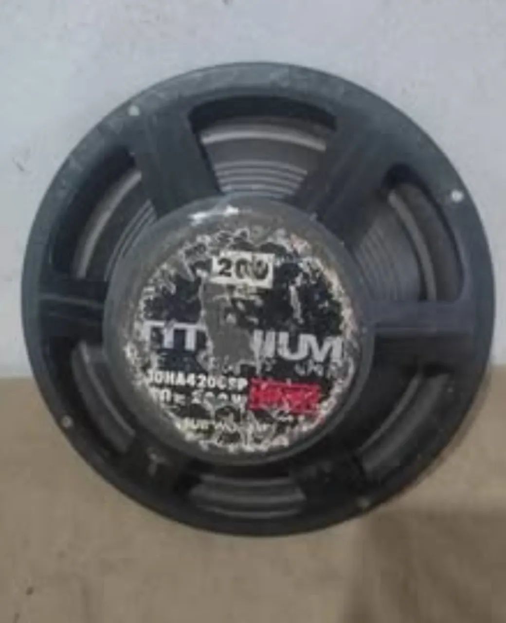 Auto falante Hinor de 8 ohms 200w 10 polegadas  - Foto 2