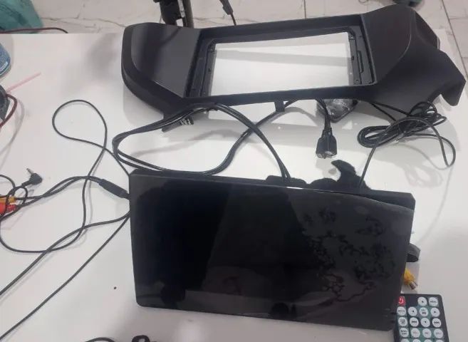 Central Multimídia QLED 10 Polegadas Android 2 DIN - Foto 2