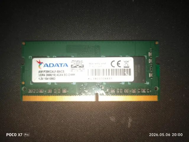MEMÓRIA 4GB DDR4 2666MHZ NOTEBOOK - Memória RAM - Vila Alice