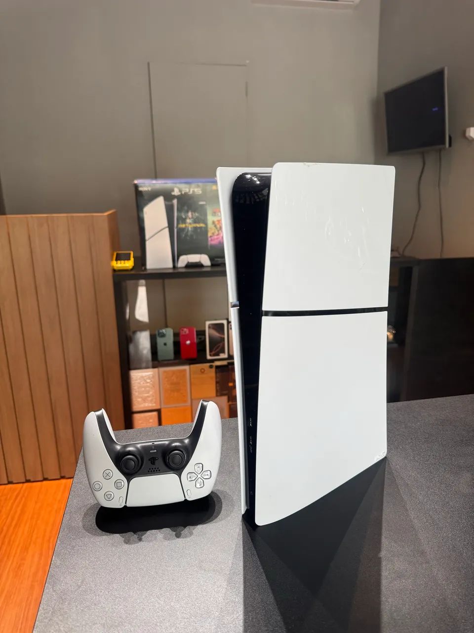 Ps5 slim com 5 mês de uso, oportunidade  - Foto 3