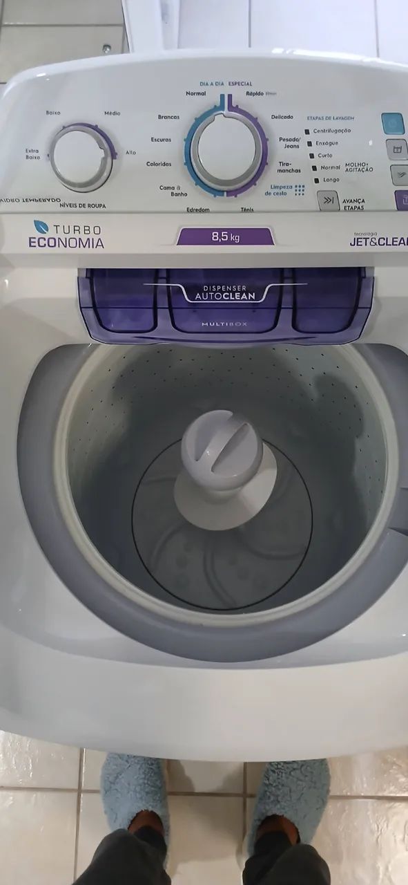 Máquina de Lavar Roupas Eletrolux 8,5 Kilos - Foto 3