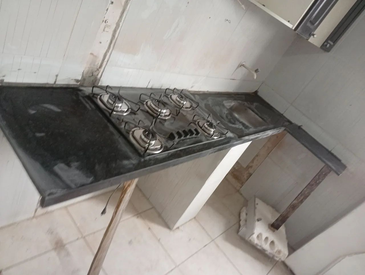 Bancada de cozinha no verde Ubatuba com complemento  - Foto 3