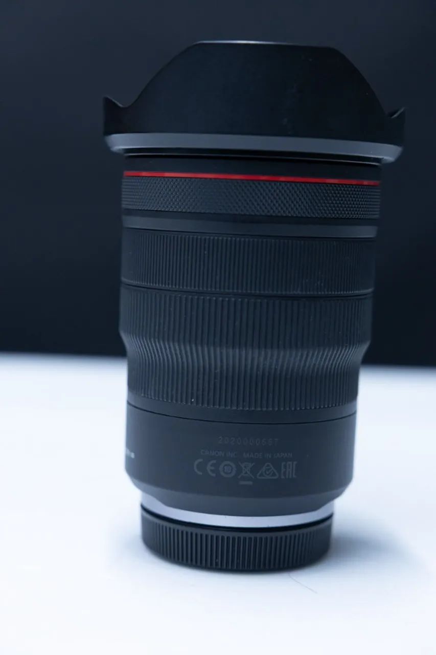 Lente Canon RF 15-35mm F2.8L IS USM NOVÍSSIMA, pouco uso, completa - Foto 3