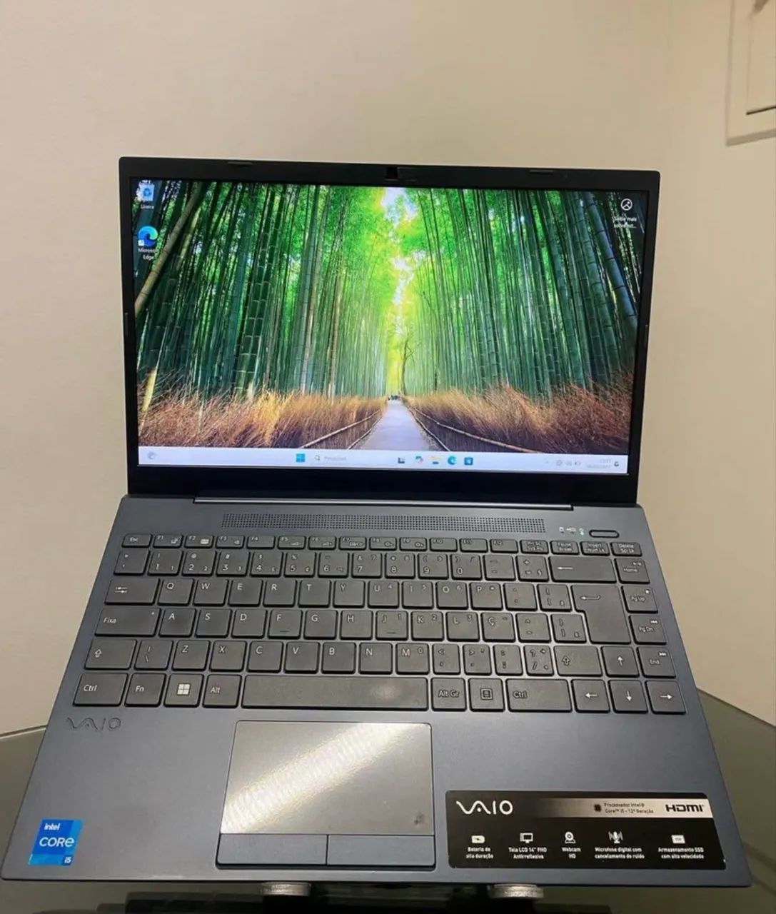 Notebook Vaio i5 12ªIria 8Gb Ram FullHD SSD 256Gb Nvme Rede5G