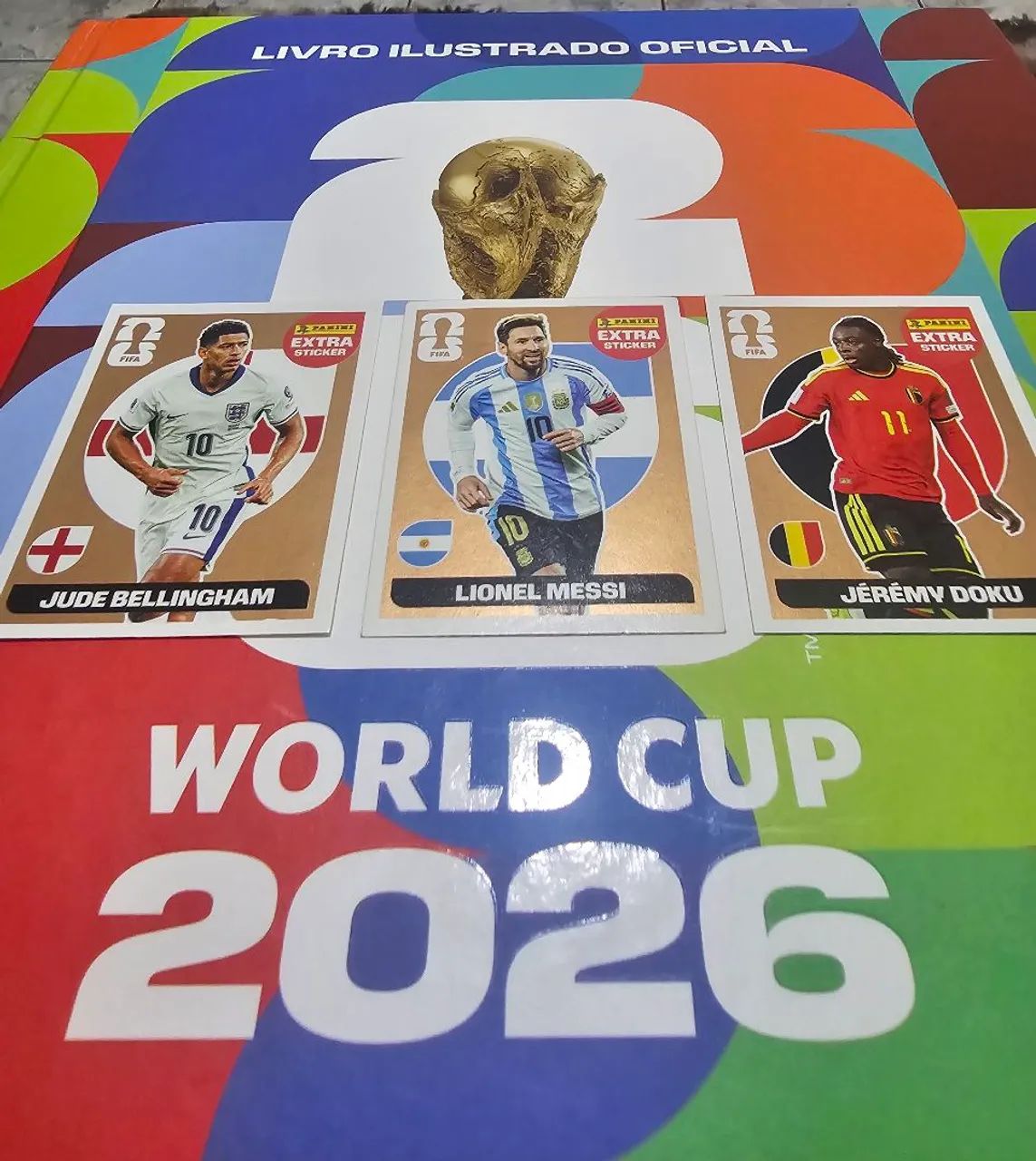 Figurinhas Legends COPA 2026
