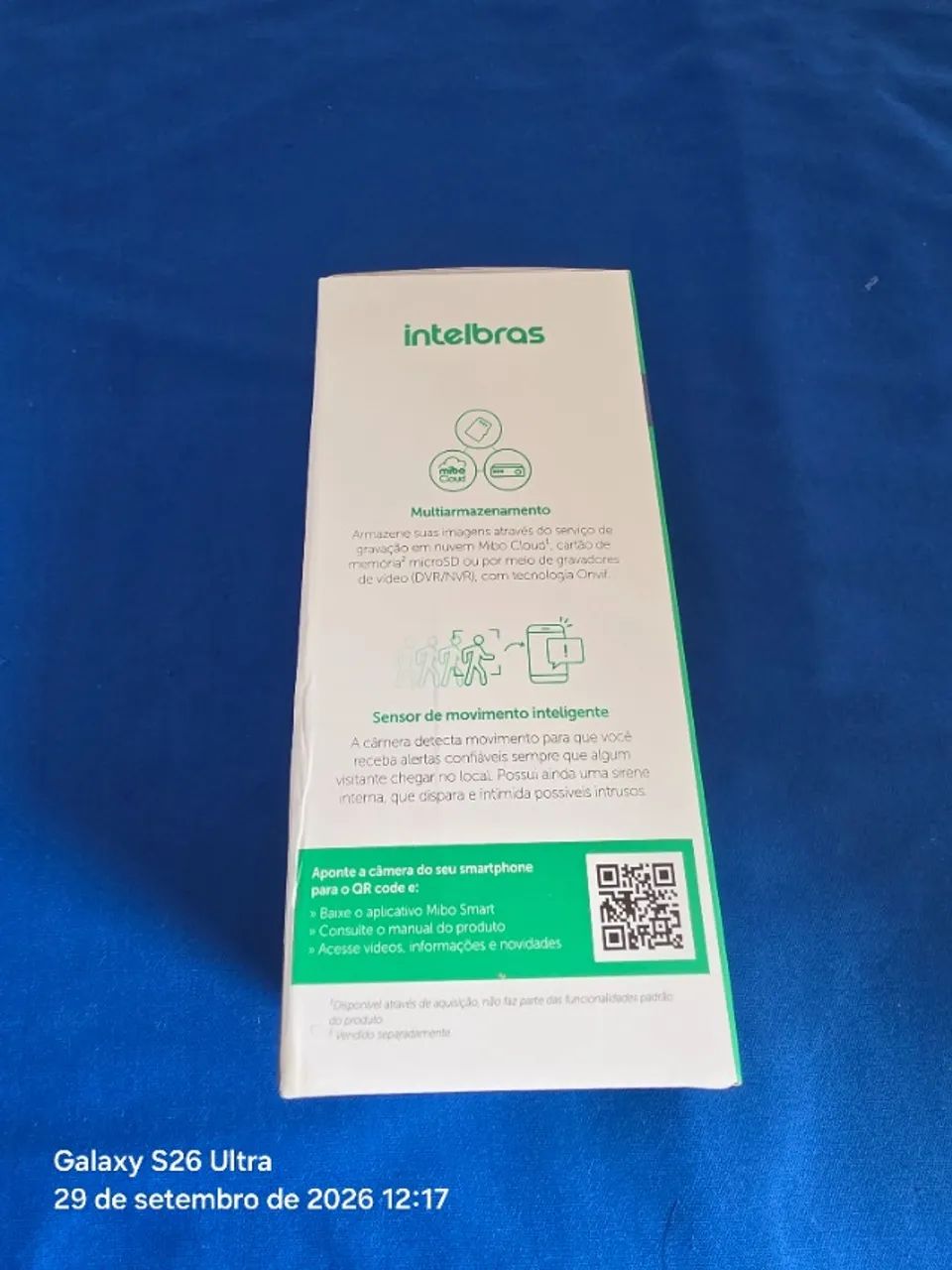 Câmera Intelbras interna Wi-fi Im1 2mp NOVO - Foto 5