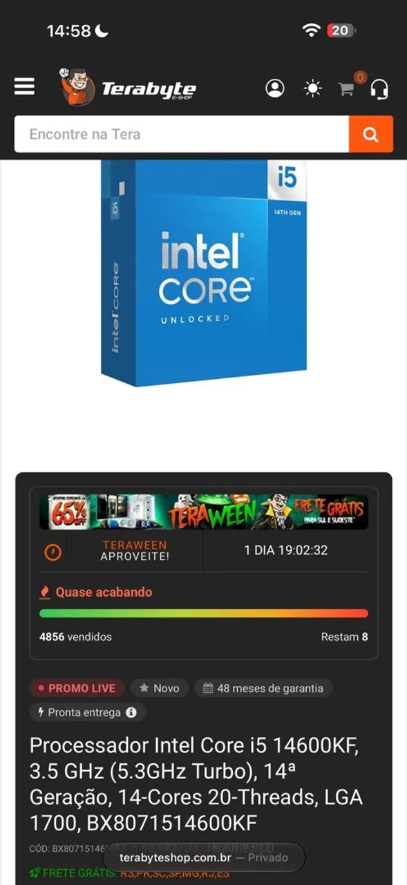 Intel i5 14600kf 