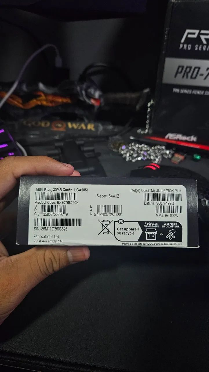 PROCESSADOR INTEL CORE ULTRA 5 250k plus, LACRADO - Foto 2