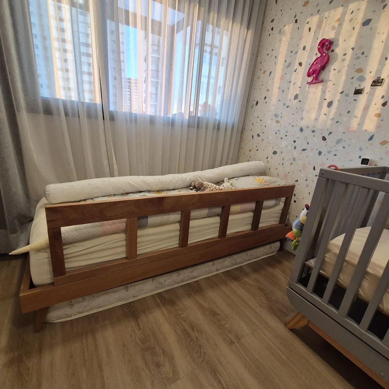 Cama de apoio com colchão, almofadas e capa: Ameise Design - Foto 4