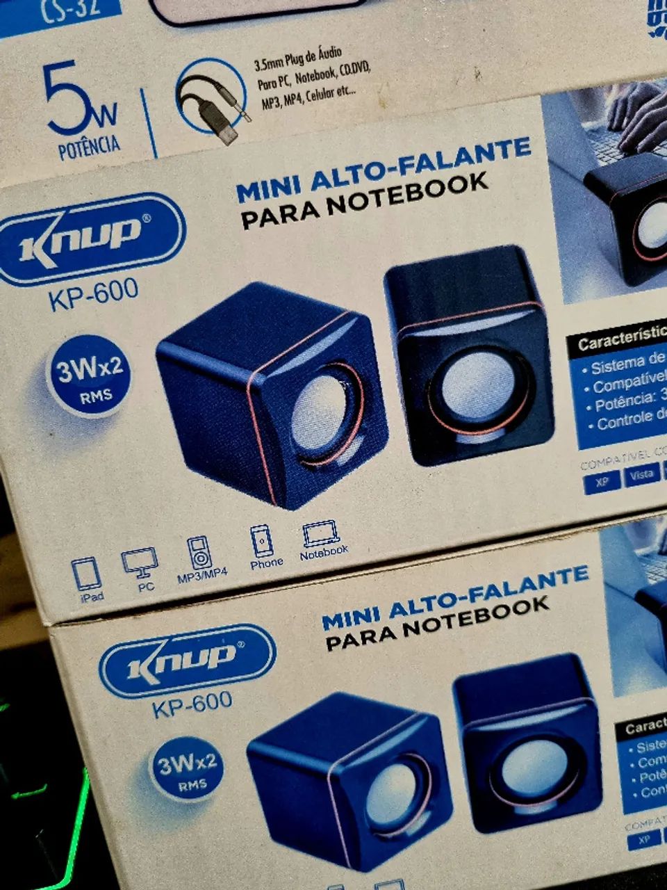 caixa de som para pc e notebook  - Foto 2