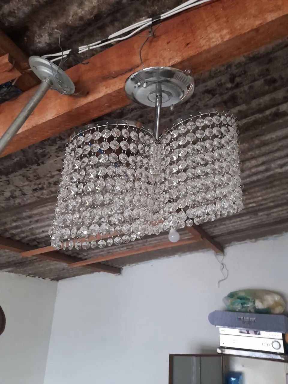 Lustre plaflon acrílico 
