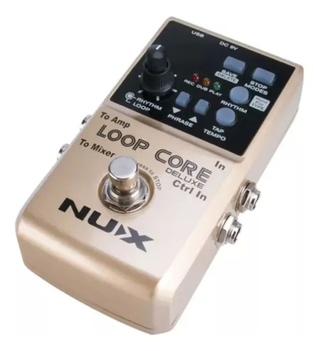 Pedal Looper NUX Loop Core Deluxe Bundle com 99 Memórias - Foto 3
