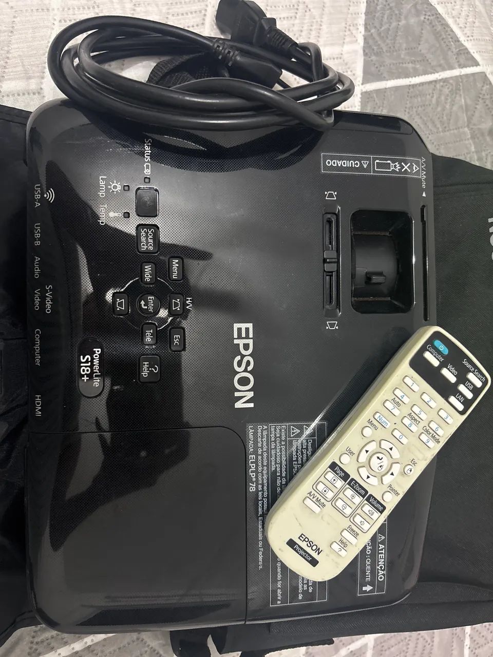 PowerLiteS18+ Projetor EPSON (ref4611)