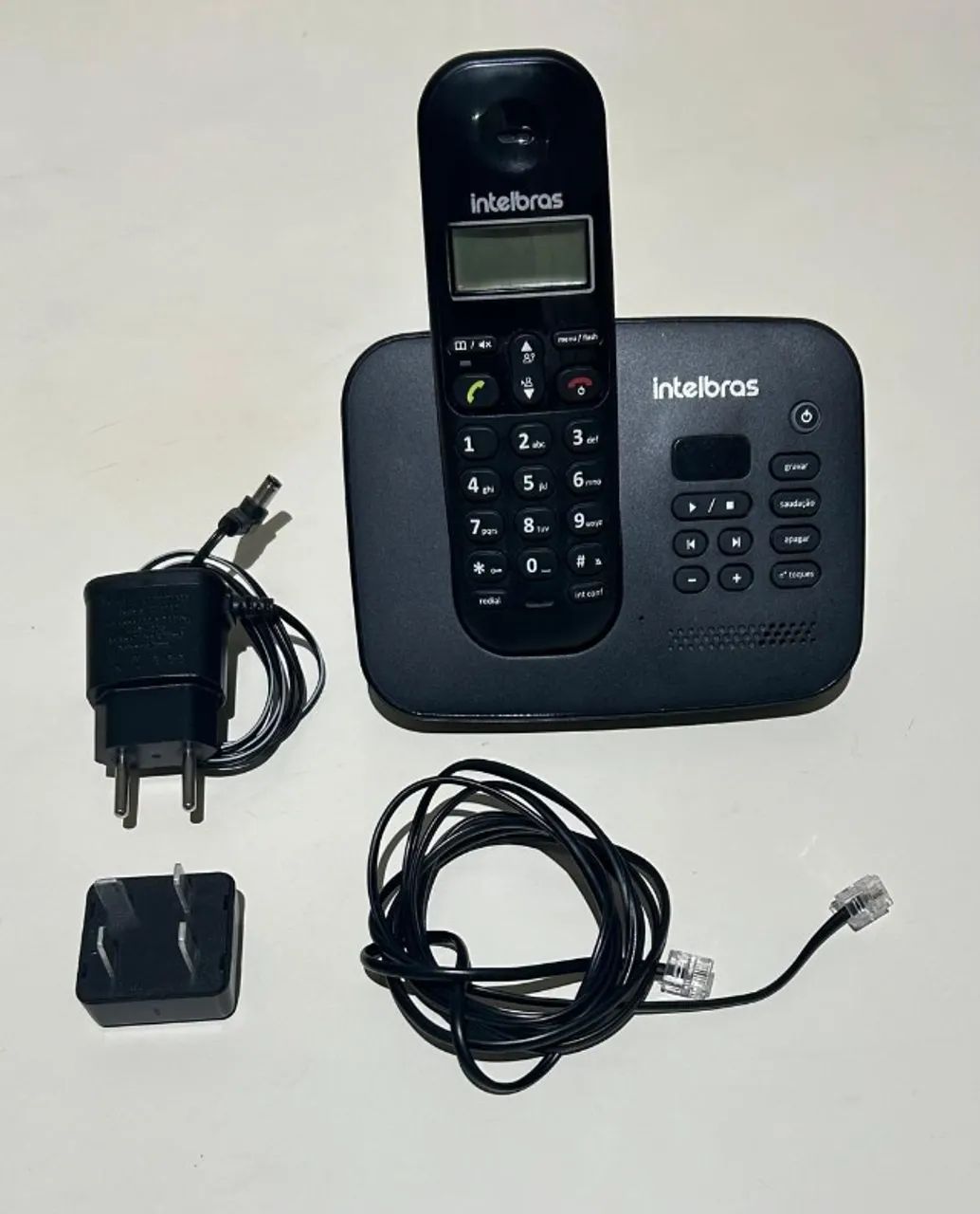 Telefone sem fio digital com secretária eletrônica