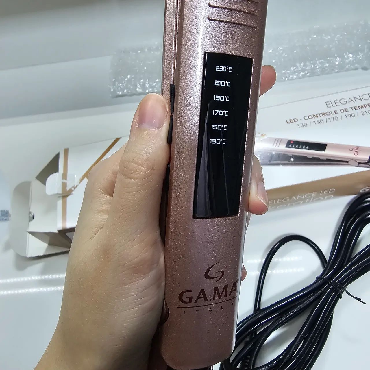 Prancha gama elegance Led keration pro - Foto 3