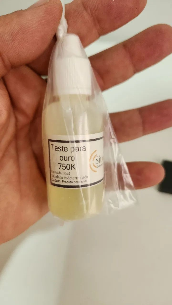 Kit Teste Prata e Ouro - Pedra + Ácido - Novo - Testar Prata 925 - Ouro 18k - Foto 3