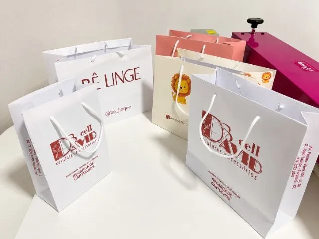 Sacola de Papel Personalizada - Foto 4