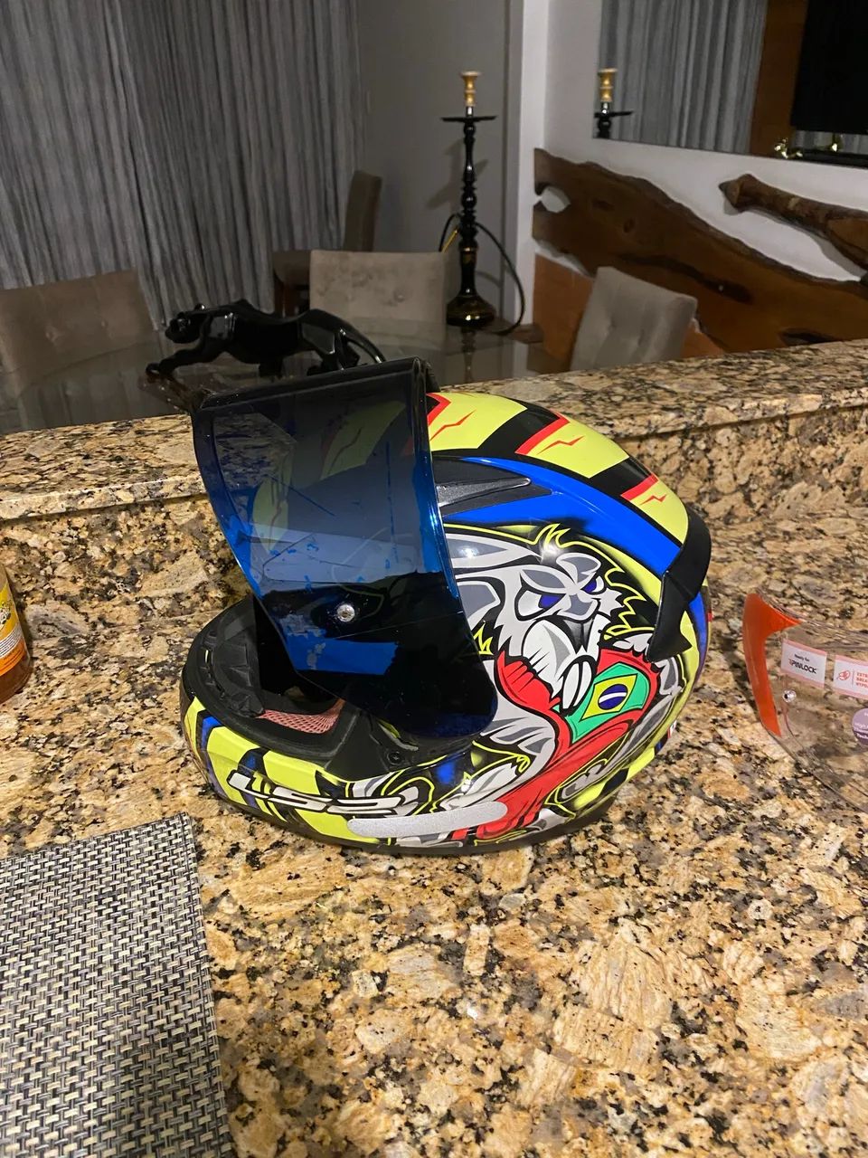 Capacete Alex Barros  - Foto 3