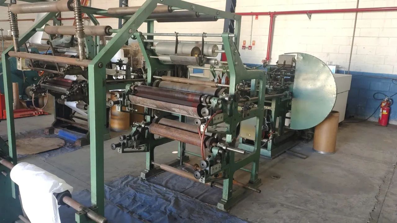 Máquina para fabricar Sacos de Papel 02 cores até 5kgs
