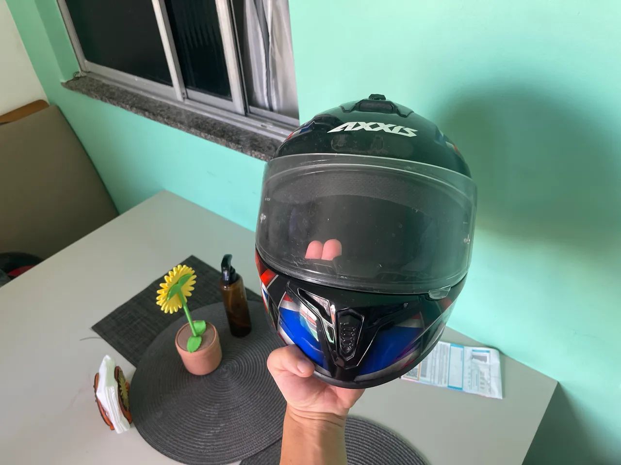 Capacete Axxis Super Conservado - Foto 4
