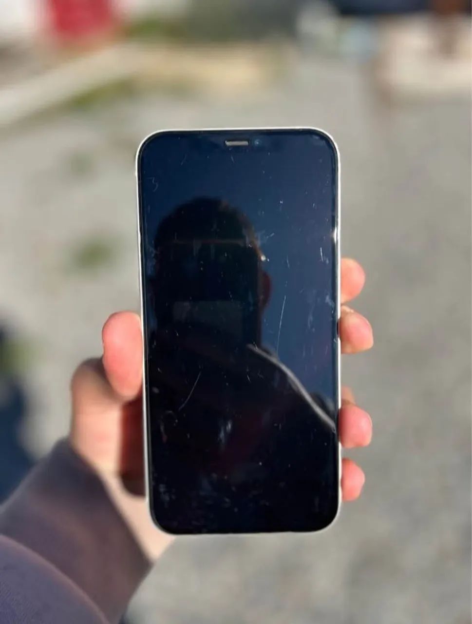 iPhone 12 64GB Branco - Impecável / Face ID Ok - Celulares e
