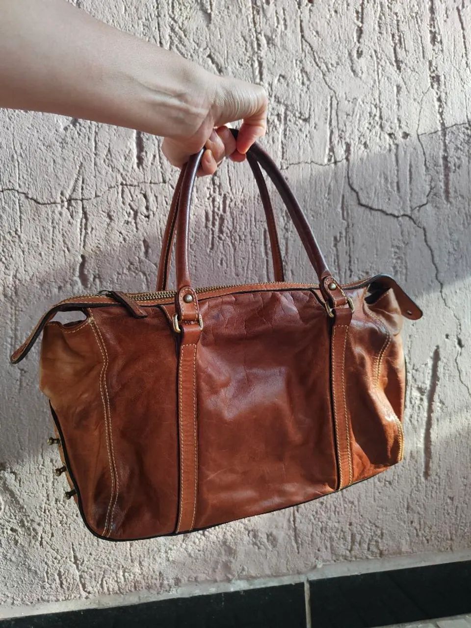 Bolsa de couro legitimo arezzo - Foto 4