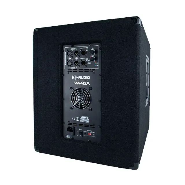 Sub Ativo K-AUDIO SW412A 12 Polegadas 12" | Caixa Sub Ativo K-AUDIO SW-412 - Foto 4