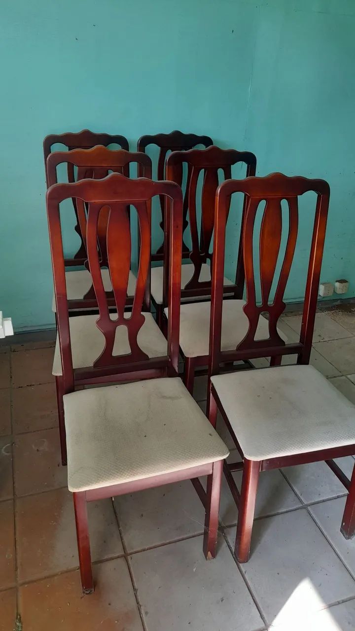 Mesa de 6 lugares com cadeiras - Foto 4