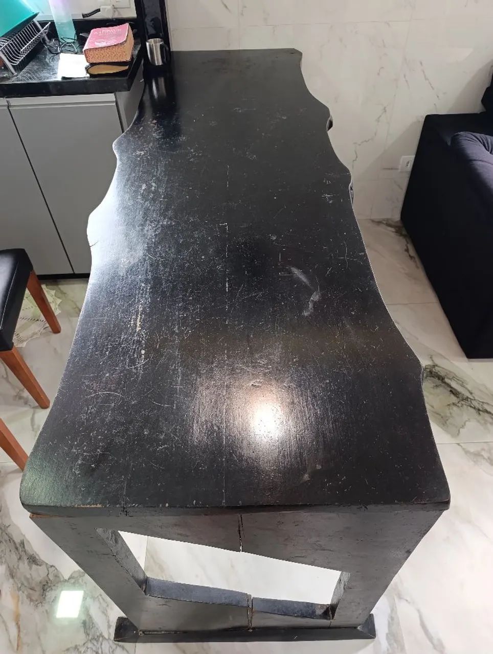 Mesa de  madeira de pinheiro  - Foto 3