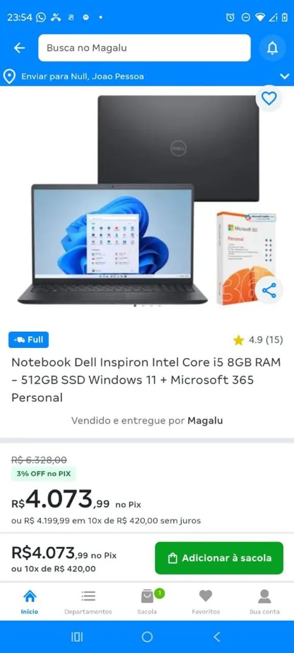 Notebook Deel icore5 - Foto 6