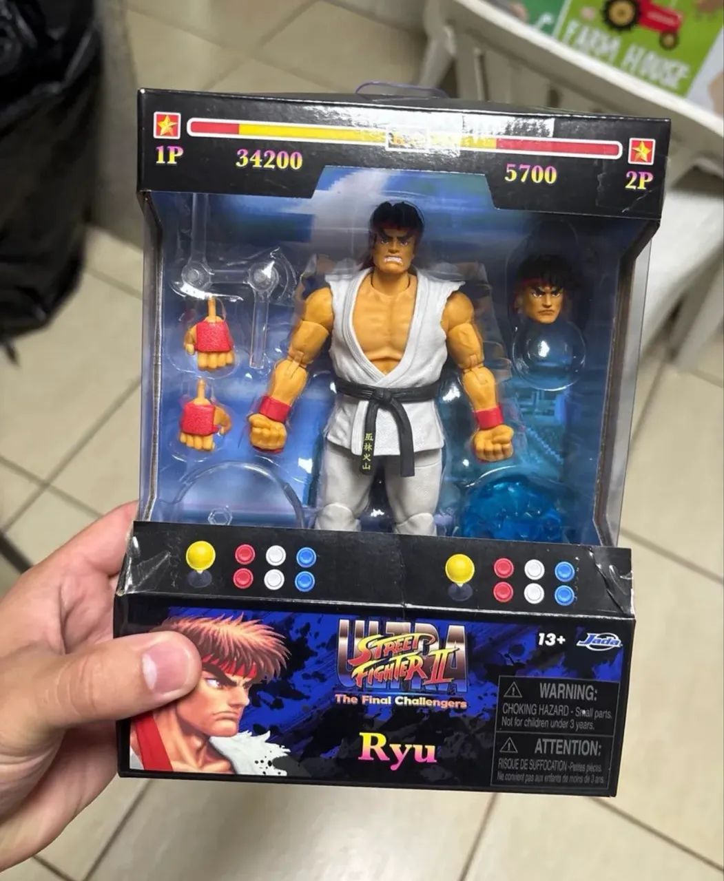 Ryu Street Fighter - Jada Toys Original - Hobbies e coleções