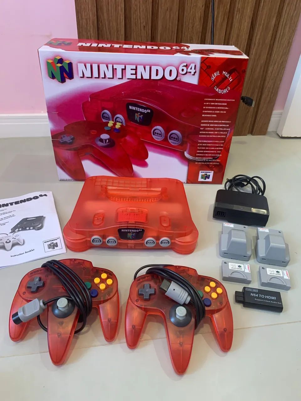 Nintendo 64 Sabor Cereja