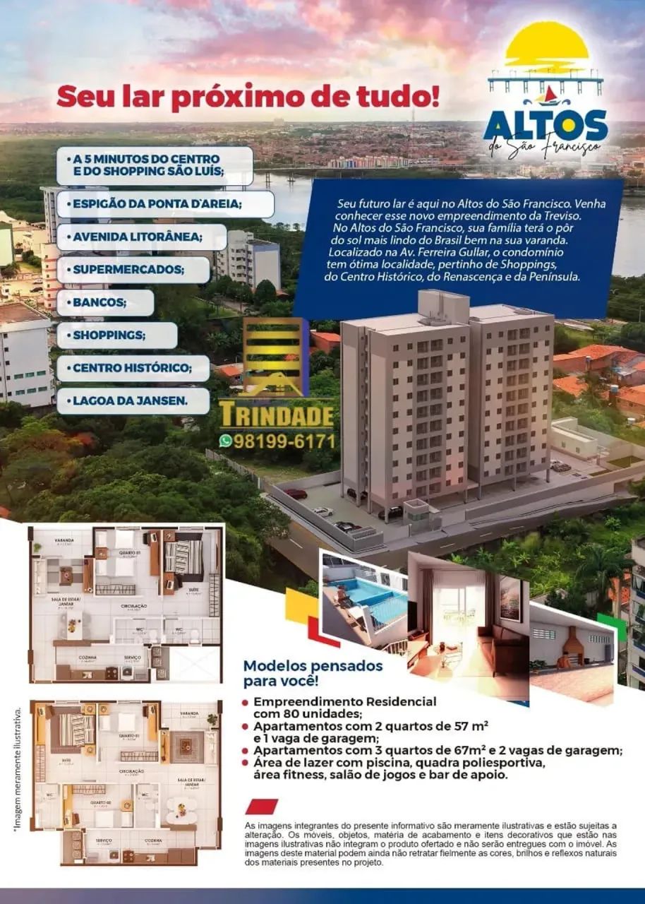 EXCELENTE APARTAMENTO NO SAO FRANCISCO, PRONTO PARA MORAR, 3 QUARTOS - Foto 5