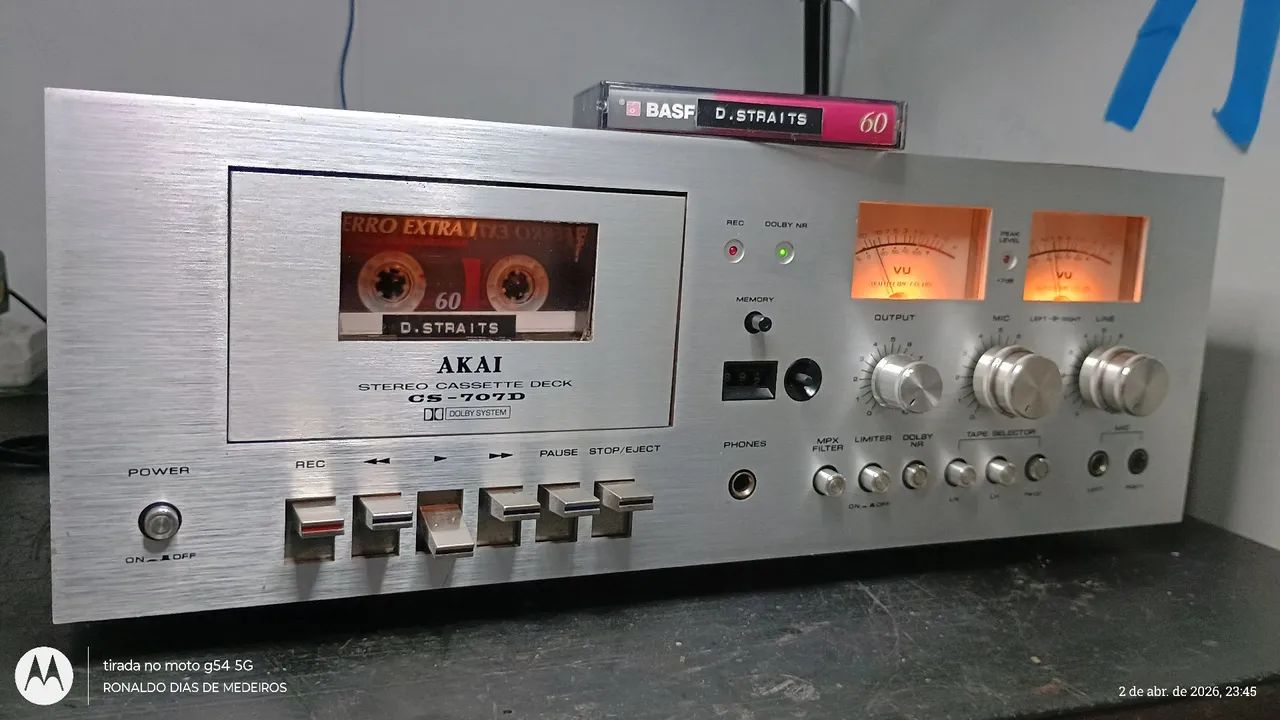 Tape Deack cs707d Akai  - Foto 3