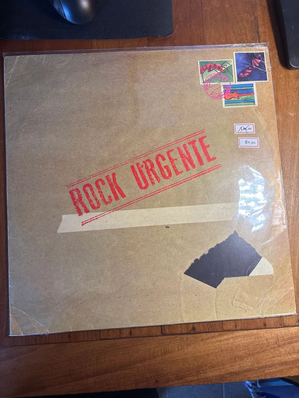 Rock Urgente - Disco de Vinil anos 80