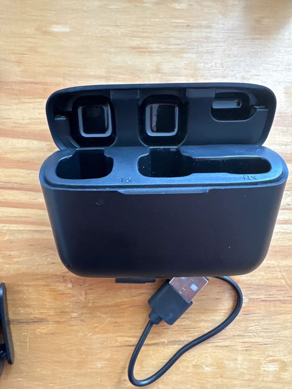 Microfone de lapela duplo s/fio J13 tipo C Android e IPhone - Foto 4