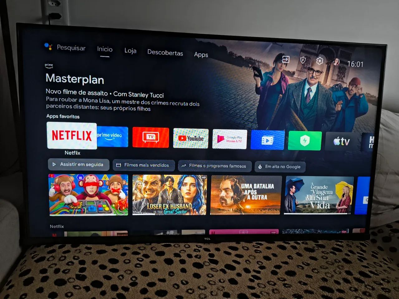 Smart Tv TCL 43'' Android Led Full Hd 43s615