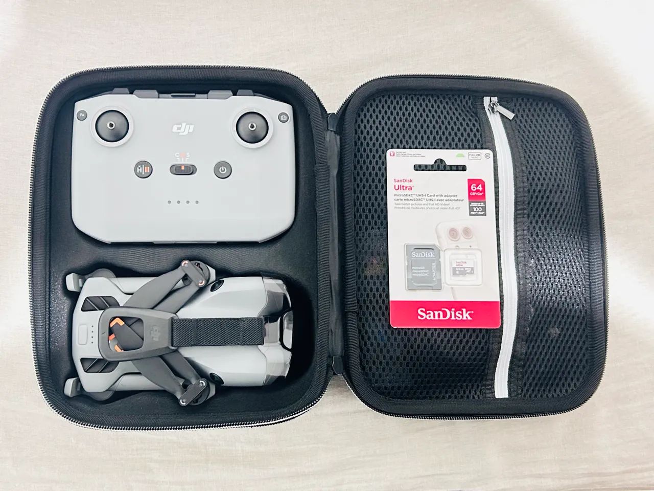 Drone DJI Mini 5 PRO com controle e bateria reserva - Muito novo! 