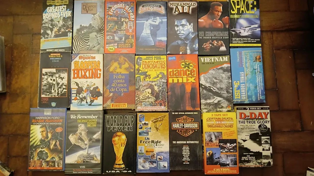 42 fitas VHS - Foto 2