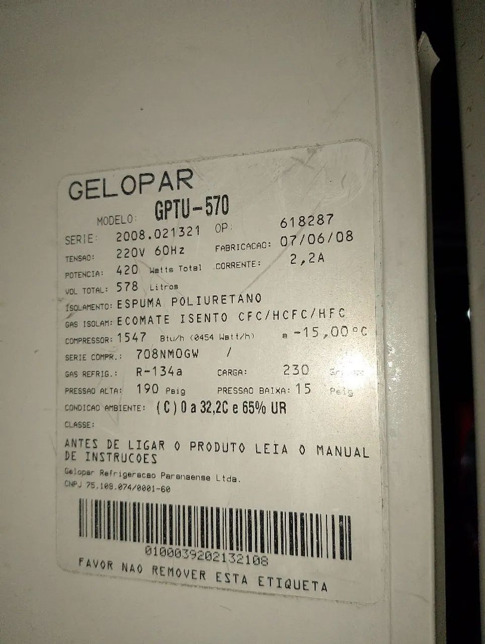 Freezer vertical  - Foto 5
