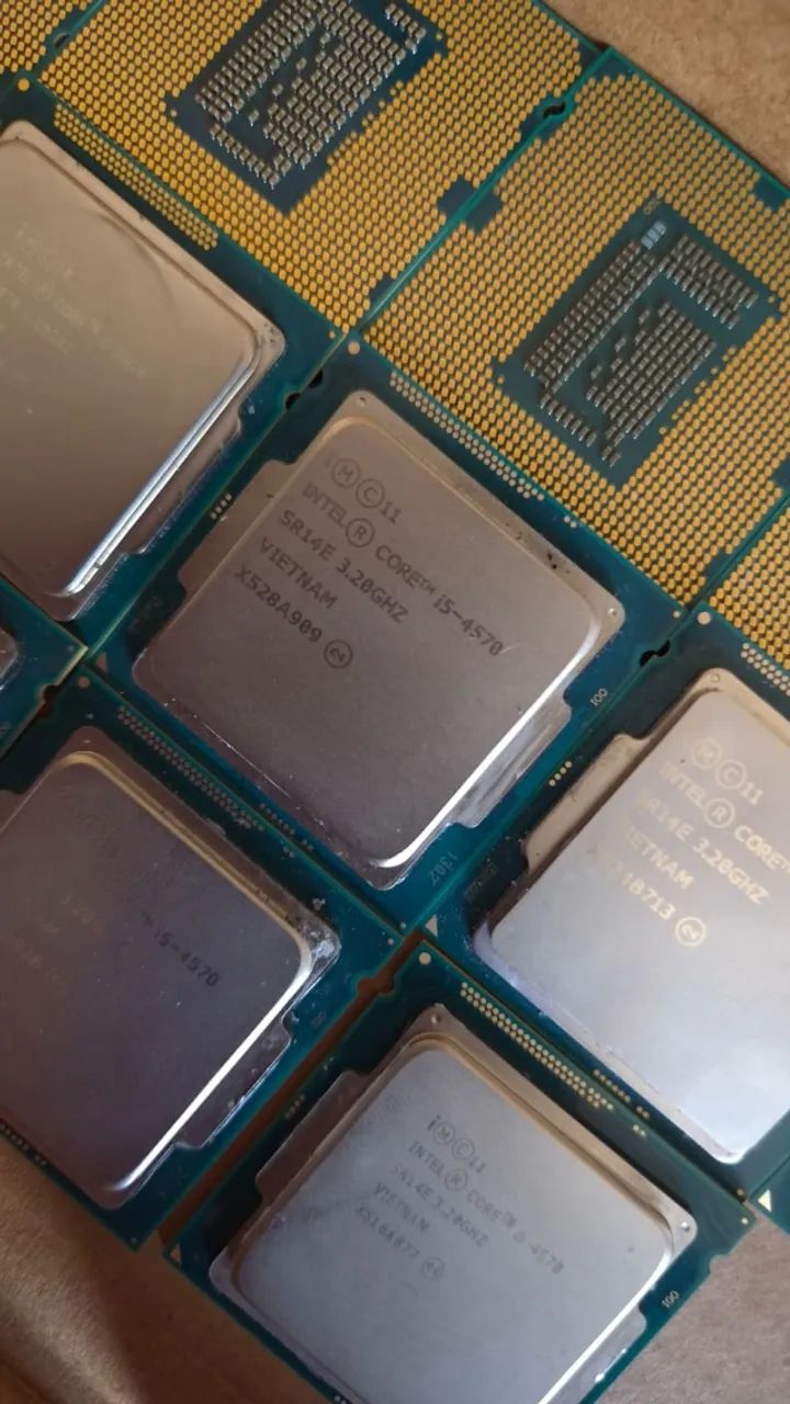 Processador intel core i5 4570 3.20ghz funcionando 100%