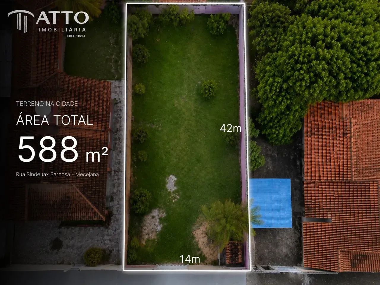 Terreno de 588m² à Venda no Bairro Mecejana - Foto 2
