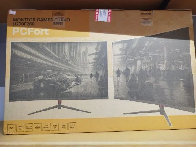 Monitor  Gamer Curvo PCFort 27" 280Hz