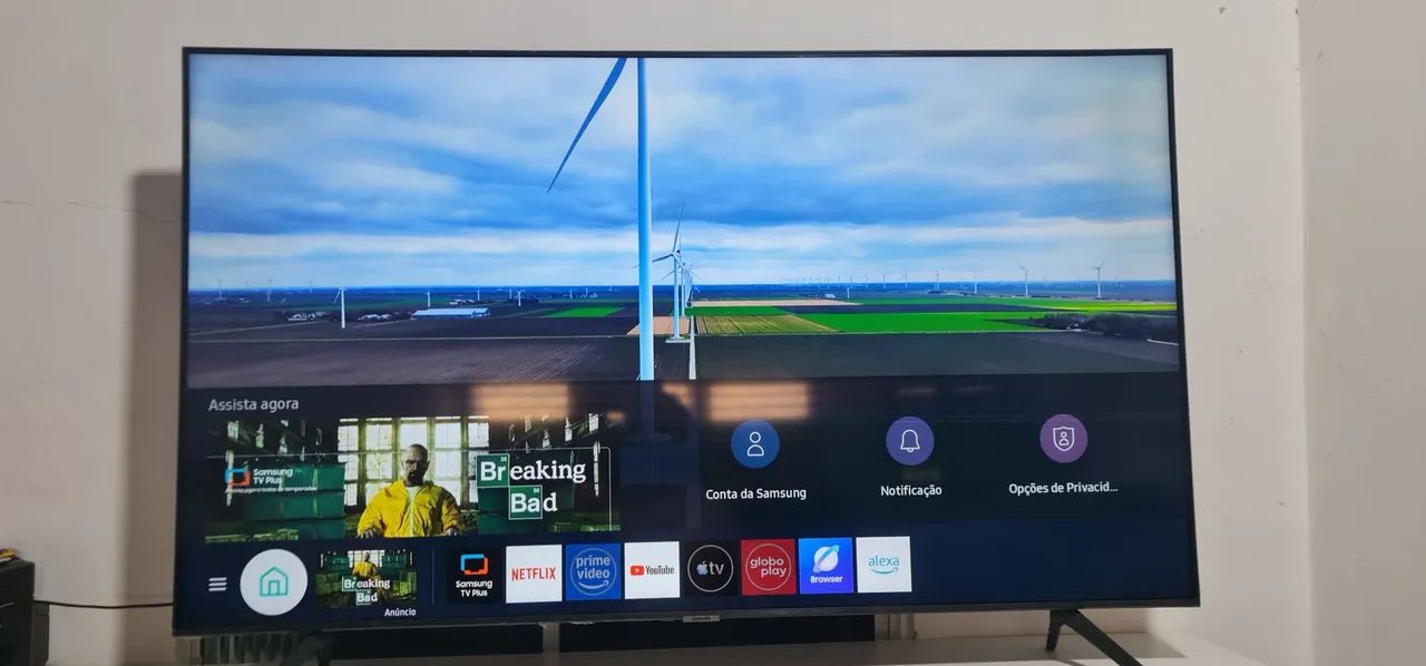 Smart tv Samsung 55 polegadas 4k  - Foto 3