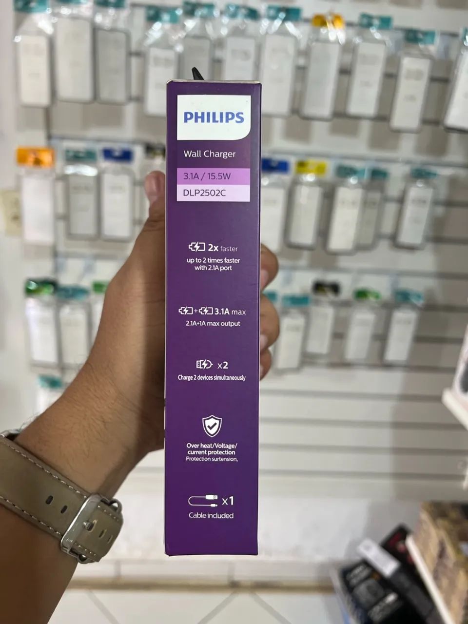 Carregador Original iPhone e Android Philips Tipo C  - Foto 4